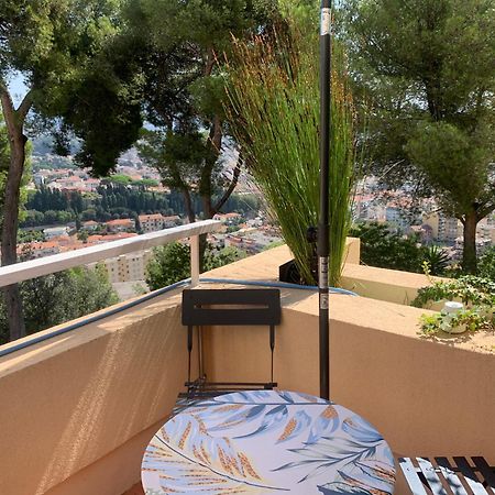 Chambre D Hote Avec Clim Terrasse Et Petit Dejeuner Hauteurs De Nizza Kültér fotó