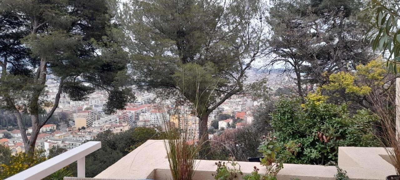 Chambre D Hote Avec Clim Terrasse Et Petit Dejeuner Hauteurs De Nizza Kültér fotó