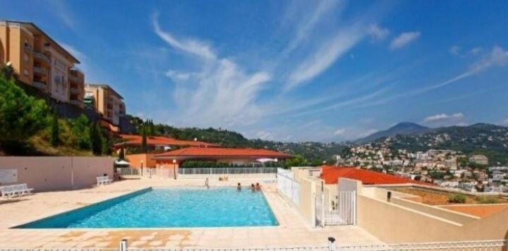Chambre D Hote Avec Clim Terrasse Et Petit Dejeuner Hauteurs De Nizza Kültér fotó