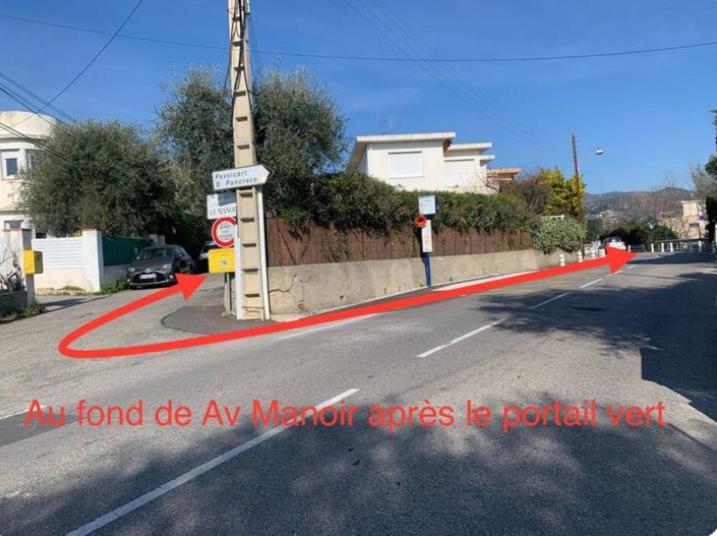 Chambre D Hote Avec Clim Terrasse Et Petit Dejeuner Hauteurs De Nizza Kültér fotó