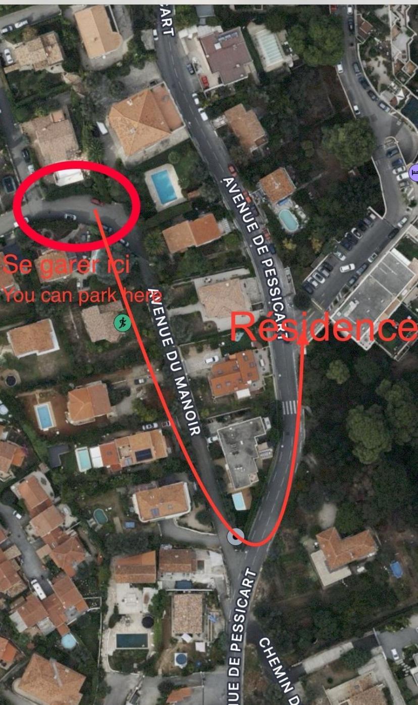 Chambre D Hote Avec Clim Terrasse Et Petit Dejeuner Hauteurs De Nizza Kültér fotó