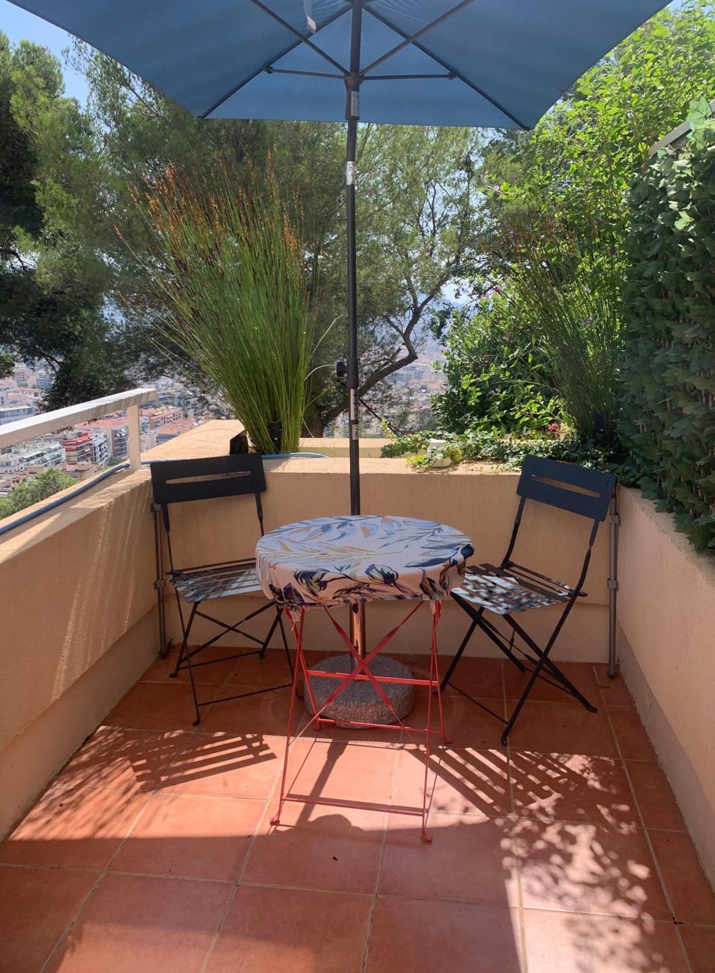Chambre D Hote Avec Clim Terrasse Et Petit Dejeuner Hauteurs De Nizza Kültér fotó