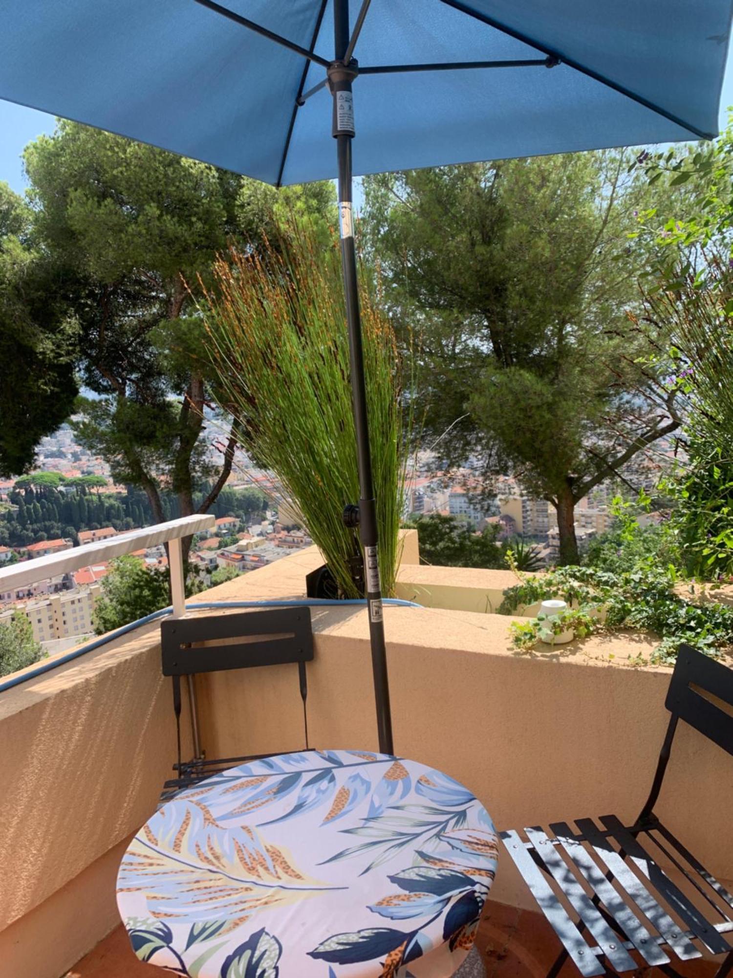 Chambre D Hote Avec Clim Terrasse Et Petit Dejeuner Hauteurs De Nizza Kültér fotó